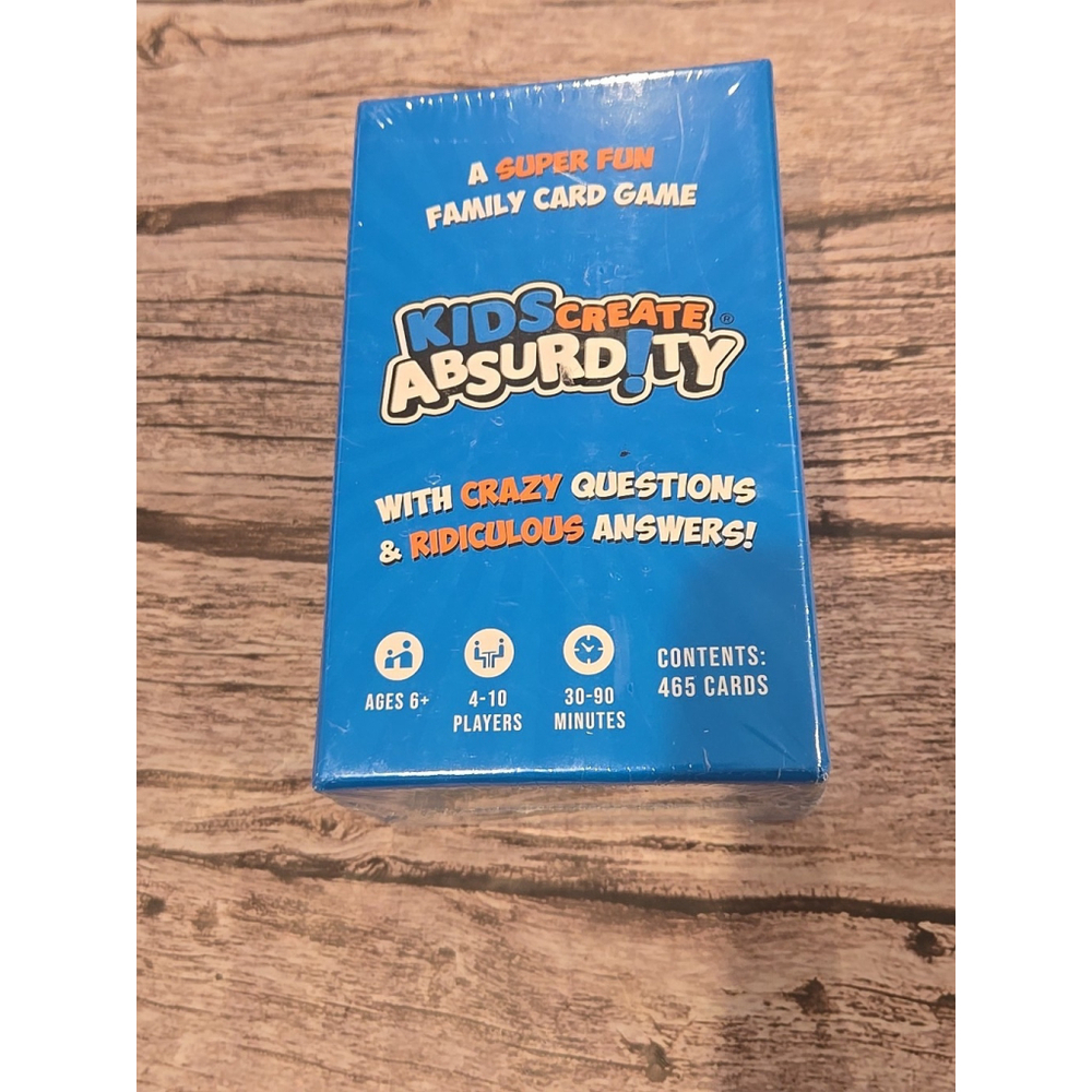 Kids Create Absurdity Fun Card Game for Kids Family - Brand New & Sealed (219)